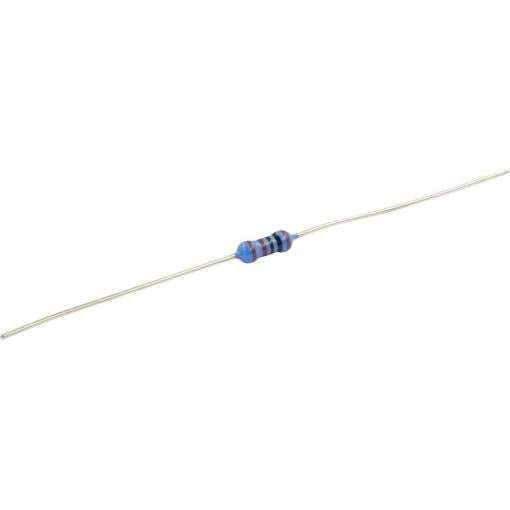 Yageo MF0207F12KH MF0207FTE52-12K metalizovaný rezistor 12 kΩ axiální 0207 0.6 W 1 % 1 ks