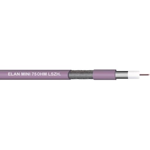 ELAN 81591 koaxiální kabel, vnější Ø: 2.80 mm, 75 Ω, bílá, metrové zboží