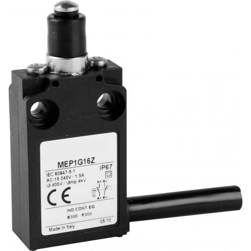 Panasonic MEP1G16Z MEP1G16Z koncový spínač 24 V 5 A zdvihátko IP67 1 ks