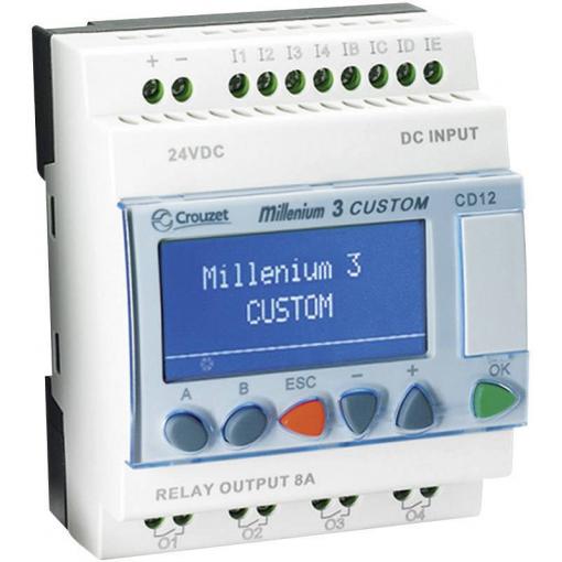 Crouzet 88974041 Millenium 3 Smart CD12 R PLC řídicí modul 24 V/DC