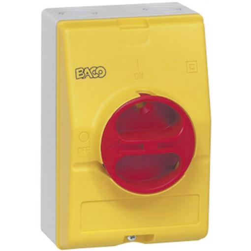 BACO BA0172361 odpínač 63 A 1 x 90 ° žlutá, červená 1 ks