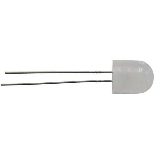 TRU COMPONENTS 1556771 LED s vývody červená kulatý 8 mm 360 ° 60 mA 1.9 V