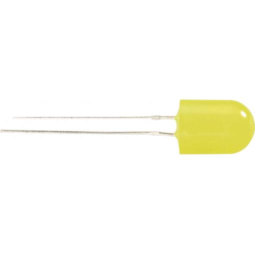 TRU COMPONENTS 1556867 LED s vývody bílá kulatý 8 mm 360 ° 80 mA 3.4 V