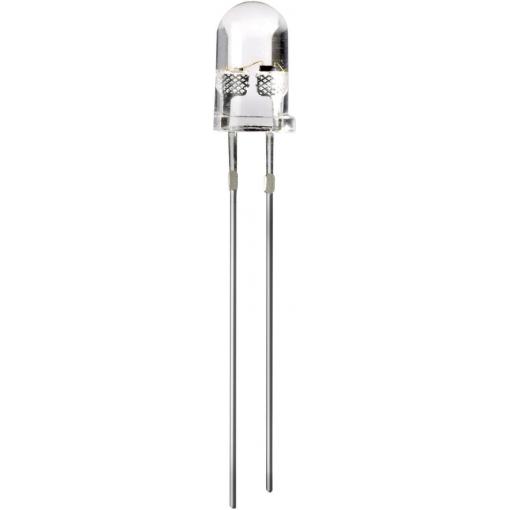 TRU COMPONENTS 1556965 LED s vývody žlutá kulatý 5 mm 2180 mcd, 6500 mcd 50 ° 20 mA 3.3 V