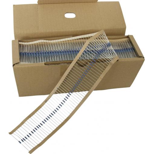 TRU COMPONENTS 1557109 metalizovaný rezistor 300 kΩ axiální 0207 0.6 W 1 % 1 ks