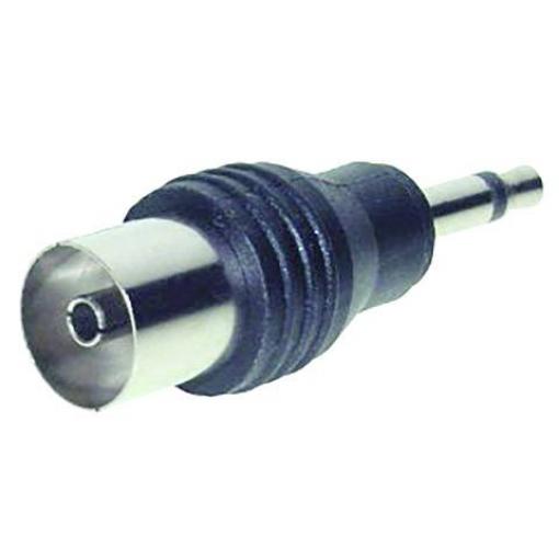 TRU COMPONENTS adaptér jack jack zástrčka 3,5 mm - koaxiální zásuvka mono Pólů:2 1 ks
