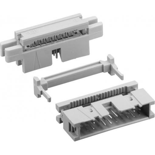 TRU COMPONENTS 869 pinová lišta (standardní) 26, rozteč 2.54 mm, TC-0738-26-10-0-60, 1 ks