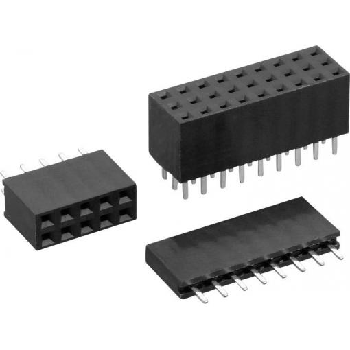 TRU COMPONENTS zásuvková lišta Počet řádků: 1 Počet kontaktů v řadě: 34 TC-0314157-34-1-00 1 ks