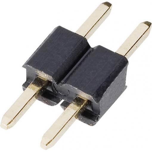 TRU COMPONENTS pinová lišta (standardní) Počet řádků: 1 Počet kontaktů v řadě: 20 TC-048612-020-1-00 1 ks