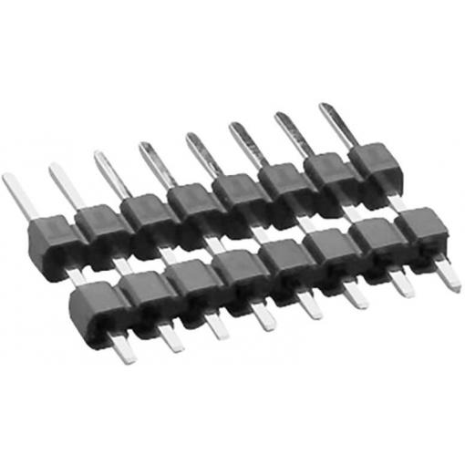 TRU COMPONENTS pinová lišta (standardní) Počet řádků: 1 Počet kontaktů v řadě: 20 TC-18989-21-020-00 1 ks
