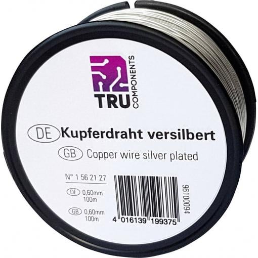 TRU COMPONENTS 1516010/50 1562130 měděný drát, 50 m