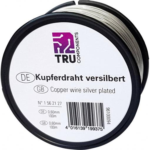 TRU COMPONENTS 1516006/40 1562139 měděný drát, 40 m