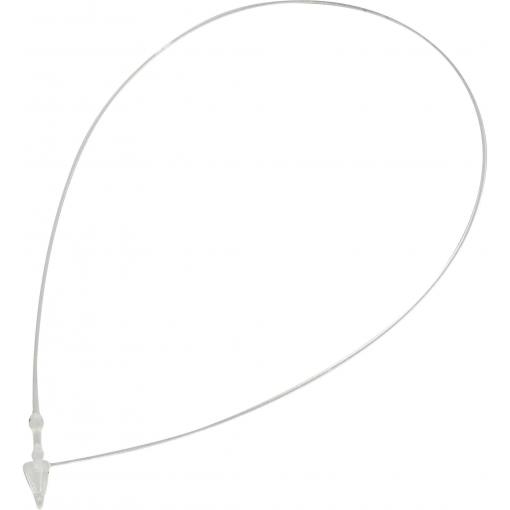 TRU COMPONENTS 1565115, ST-225TB, bezpečnostní zajišťovací lanko, 2 mm, 225 mm, přírodní, s plynulou změnou nastavení, 1 ks