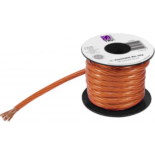 TRU COMPONENTS 1567039 zemnicí kabel, 1 x 35 mm², červená, 5 m