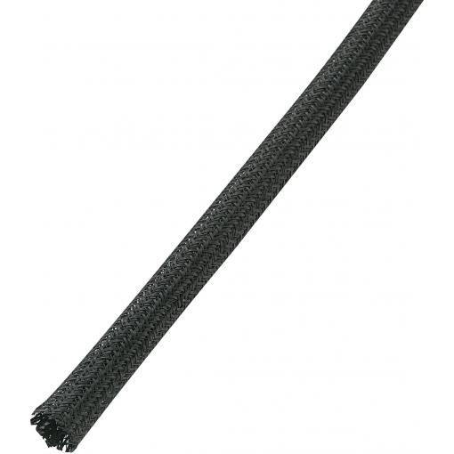 TRU COMPONENTS 1570910 BS1000-FR3 ochranný oplet černá PET 12.70 do 12.70 mm metrové zboží