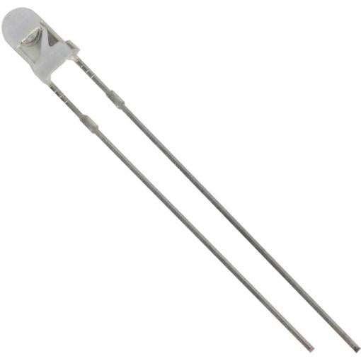 TRU COMPONENTS 1573672 LED s vývody červená kulatý 3 mm 1800 mcd 25 ° 20 mA 2.1 V