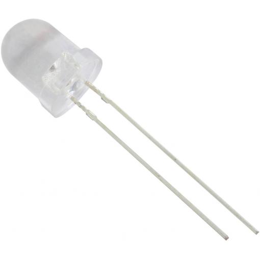 TRU COMPONENTS 1573754 LED s vývody žlutá kulatý 8 mm 1800 mcd 25 ° 20 mA 2.1 V