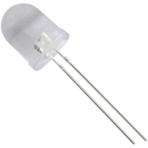TRU COMPONENTS 1573760 LED s vývody zelená kulatý 10 mm 1200 mcd 25 ° 20 mA 2.1 V