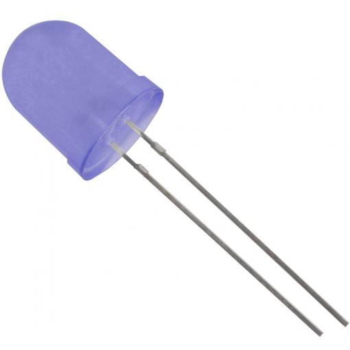 TRU COMPONENTS 1573766 LED s vývody modrá kulatý 10 mm 700 mcd 50 ° 20 mA 3.1 V