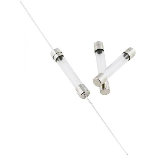 TRU COMPONENTS 1576685 TC-530214 trubičková pojistka (Ø x d) 5 mm x 30 mm 0.5 A 500 V středně pomalá -mT- Množství 1 ks