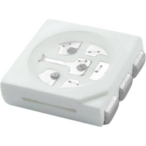 TRU COMPONENTS SMD LED 5050 modrá 3000 mcd 120 ° 20 mA 3.4 V