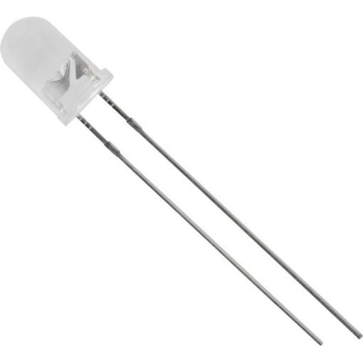 TRU COMPONENTS LED s vývody žlutá kulatý 5 mm 1150 mcd 20 °, 25 ° 20 mA