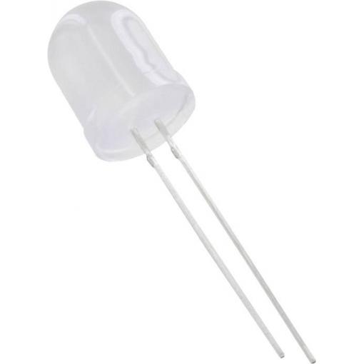 TRU COMPONENTS 1577414 LED s vývody bílá kulatý 10 mm 3250 mcd 50 ° 20 mA