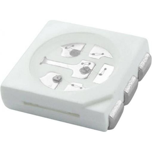 TRU COMPONENTS SMD LED 5050 červená 1750 mcd 120 ° 20 mA 2.4 V
