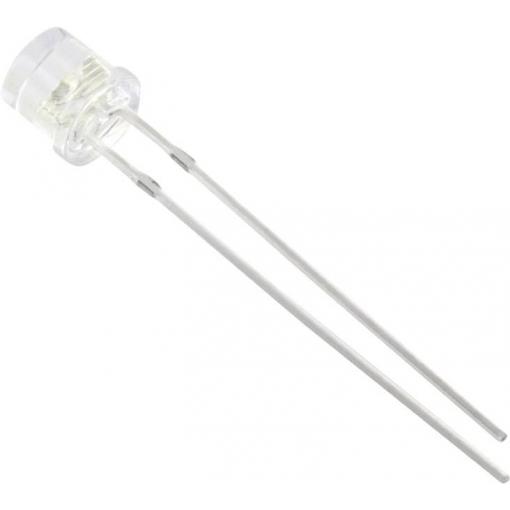 TRU COMPONENTS 1577485 LED s vývody žlutá cylindrický 5 mm 400 mcd 90 ° 20 mA