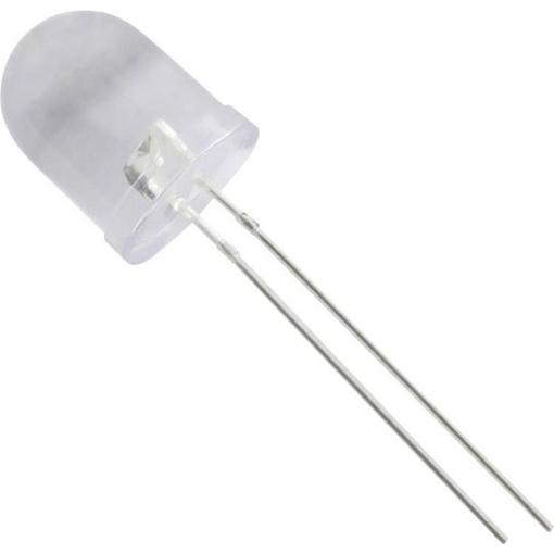 TRU COMPONENTS 1577507 LED s vývody zelená kulatý 10 mm 8800 mcd 25 ° 20 mA
