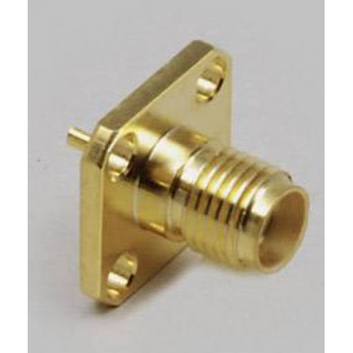 TRU COMPONENTS 1577819 SMA konektor zásuvka, vestavná vertikální 1 ks