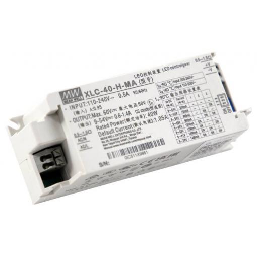MEAN WELL 40 W, 54 V, max. vstupní 300 V