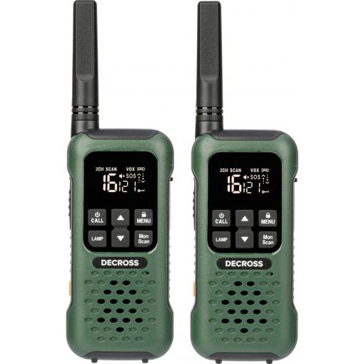 DECROSS DC93 Dunkelgrün 2er-Set DC9315114502000 PMR radiostanice
