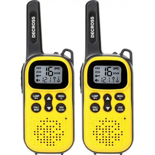 DECROSS DC43 Gelb 2er-Set DC4311100002000 PMR radiostanice