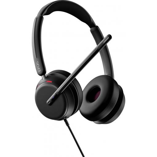 EPOS IMPACT 860T Headset otevřená (On Ear) kabelová stereo černá headset telefon