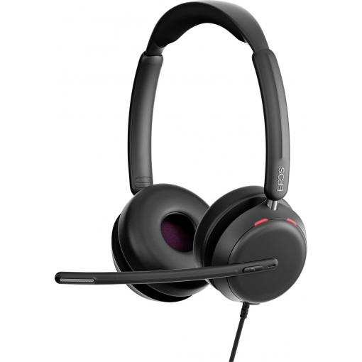 EPOS IMPACT 860 Headset otevřená (On Ear) kabelová stereo černá headset telefon