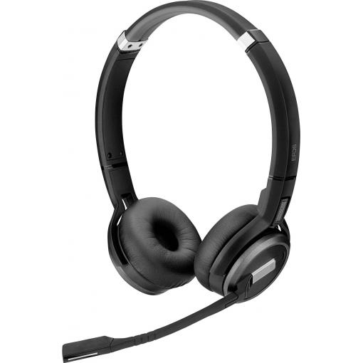 EPOS IMPACT SDW 5066T Headset otevřená (On Ear) Bez kabelu, DECT stereo černá Potlačení hluku, Redukce šumu mikrofonu telefon
