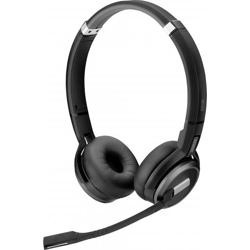 EPOS IMPACT SDW 5065 Headset otevřená (On Ear) Bez kabelu, DECT stereo vícebarevná Potlačení hluku, Redukce šumu mikrofonu telefon