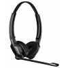 EPOS IMPACT D 30 Phone Headset otevřená (On Ear) Bez kabelu, DECT stereo černá headset, regulace hlasitosti telefon