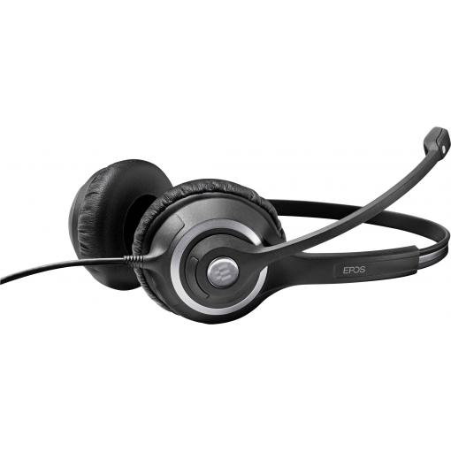 EPOS IMPACT SC 260 Headset otevřená (On Ear) kabelová stereo černá headset, regulace hlasitosti telefon