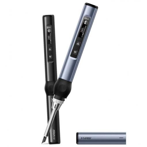 Pájecí pero FNIRSI HS-01 Smart, 65 W, USB-C, OLED displej