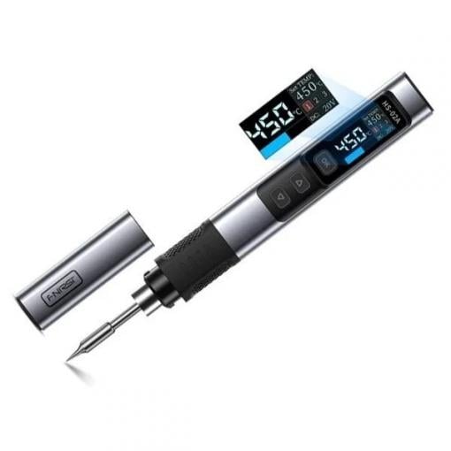 Pájecí pero FNIRSI HS-02A Smart, 100 W, USB-C, OLED displej