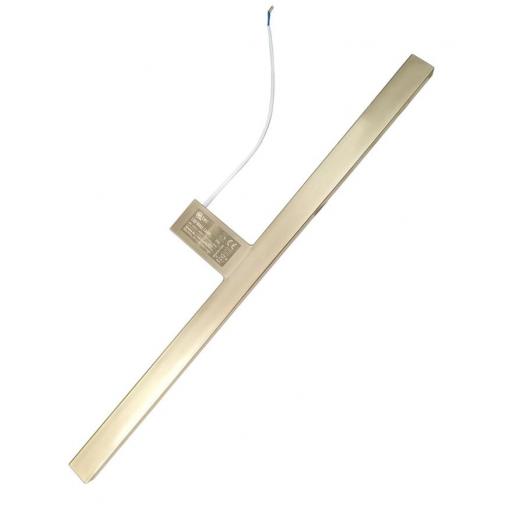 LED zrcadlové světlo QTEC Q-305G, 50 cm, 8 W / 640 lm / 4000 K, lesklé zlaté