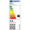 LED zrcadlové světlo QTEC Q-321B, 80 cm, 12 W / 1200 lm / 4000 K, černá