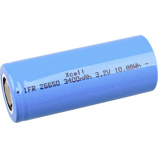 XCell speciální akumulátor 26650 Li-Ion 3.2 V 3400 mAh 1 ks