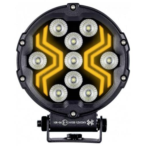 SecoRüt Pracovní LED svítilna 12 V/DC, 24 V/DC L0196 (Ø) 111 mm 1700 lm