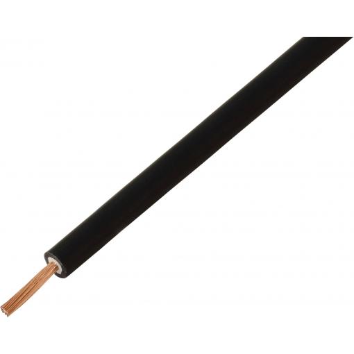 TRU COMPONENTS TC-13537064 kabel s gumovou izolací H07RN-F 1 x 4 mm² černá metrové zboží