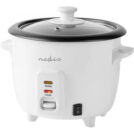 Nedis KARC06WT vařič rýže bílá nepřilnavý povlak, indikátor