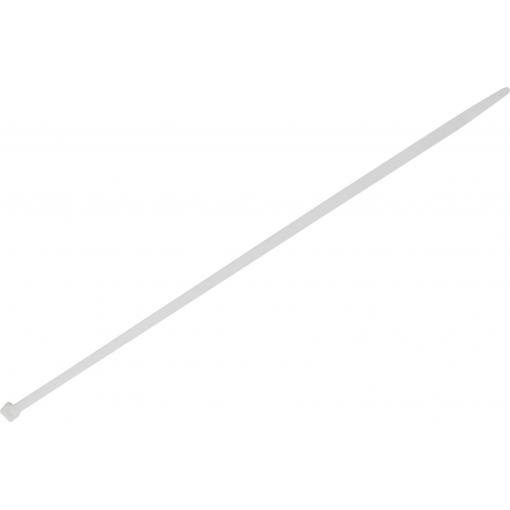TRU COMPONENTS 1578093, stahovací pásky, 8.80 mm, 500 mm, bílá, žárově stabilizované , 100 ks