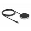 Delock bezdrátová indukční nabíječka 15 W 66467 66467 Výstup 1x USB-C® černá